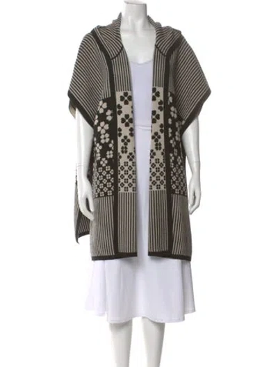 Pre-owned Max Mara Virgin Wool Striped Sweater In Multi