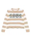 Max Mara Sleeveless Crew Neck Top With Embroidered Detail In Multi