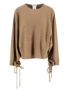 Max Mara Frais Virgin Wool Sweater In Neutral