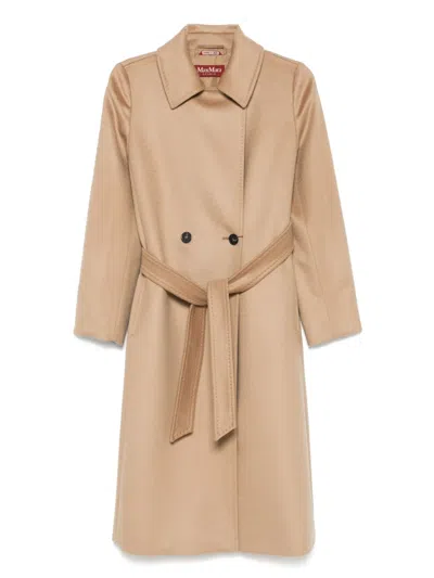 MAX MARA VIRGIN-WOOL TRENCH COAT