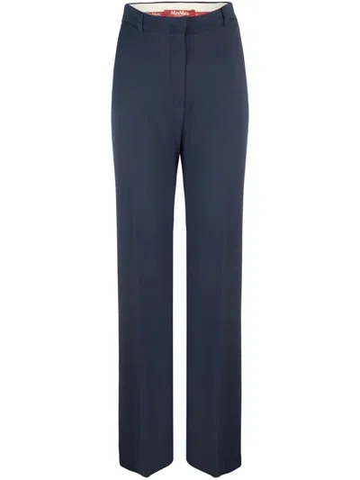 MAX MARA VIRGIN-WOOL TROUSERS