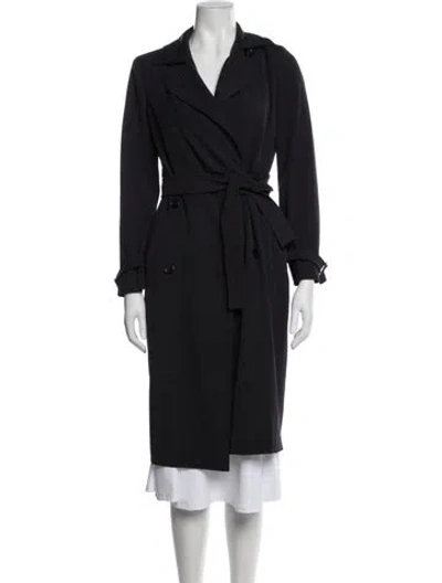 Pre-owned Max Mara Virgin Wool Utility Jacket In Gray