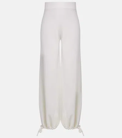 Max Mara Virgin Wool Wide-leg Pants