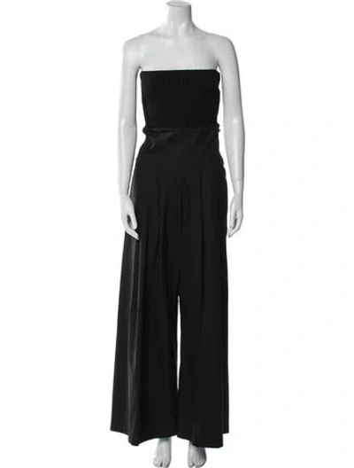 Pre-owned Max Mara Virgin Wool Wide Leg Pants In Blue