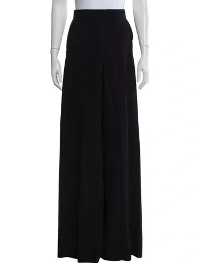 Pre-owned Max Mara Virgin Wool Wide Leg Pants W/ Tags In Multi