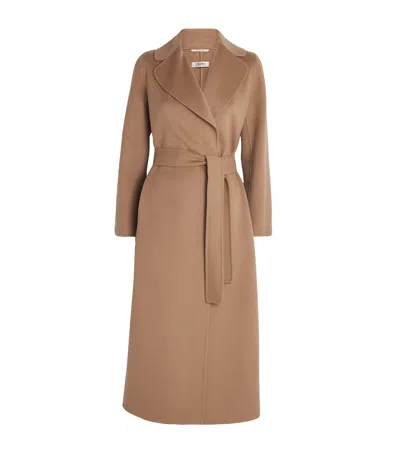 MAX MARA VIRGIN WOOL WRAP COAT