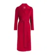 MAX MARA VIRGIN WOOL WRAP COAT