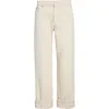 Max Mara Virna Straight Leg Jeans In Natural