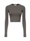 Max Mara Arcella Stretch Viscose Crepe Rib Top