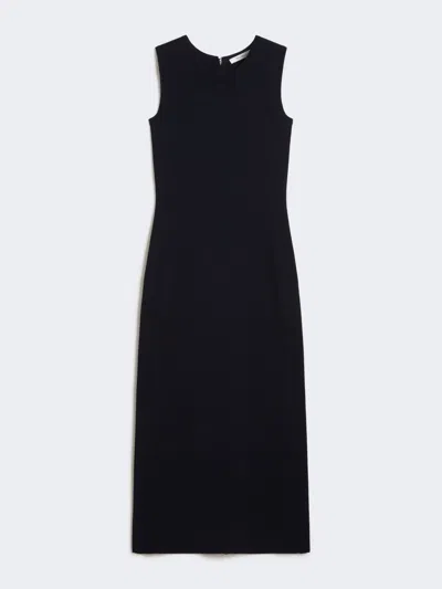 Max Mara Pangus Midi Dress In Black
