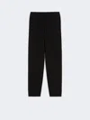 Max Mara Viscose Jersey Trousers In Black