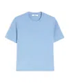 Max Mara Viscose Crêpe Yarn Jumper In Blue