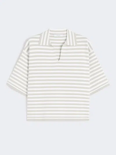 Max Mara Viscose Crêpe Yarn Jumper In White