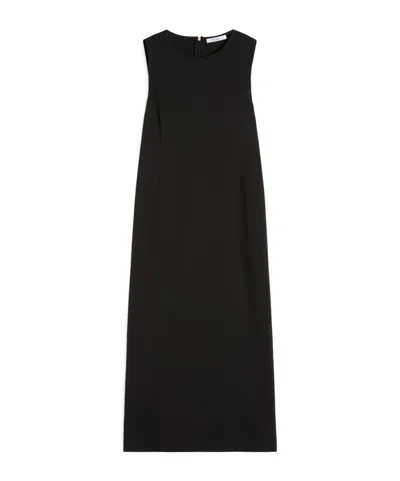 Max Mara Viscose Jersey Dress - Black
