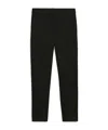 Max Mara Tailored Black Trousers With Smooth Finish And Functional Pockets In Black