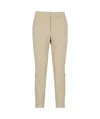 Max Mara Viscose Knitted Trousers In Nude