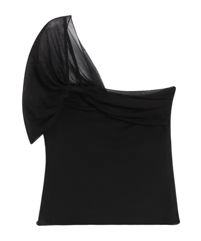 MAX MARA VISCOSE MESH TOP
