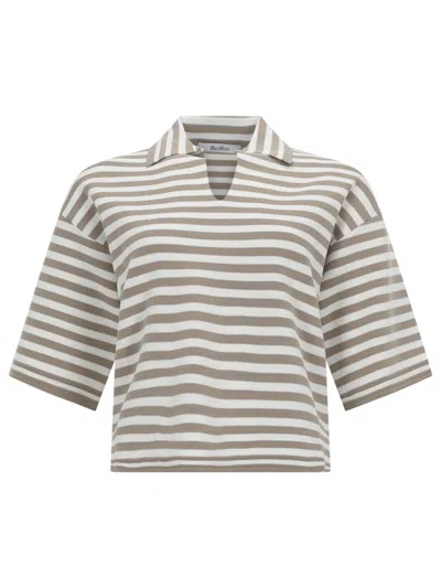 Max Mara Viscose Tops. In Gray