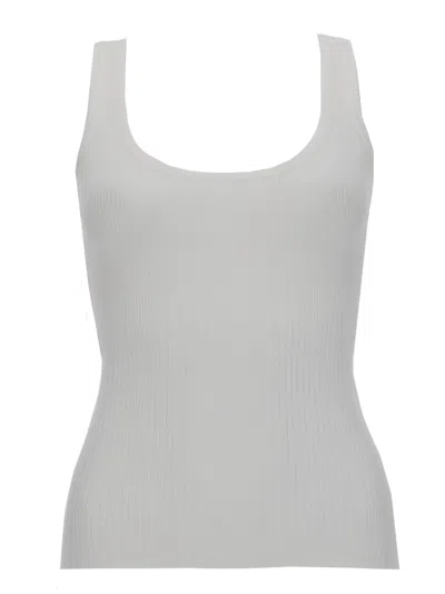 Max Mara Viscose Tops. In Gray