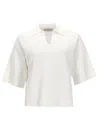 Max Mara Viscose Tops. In White