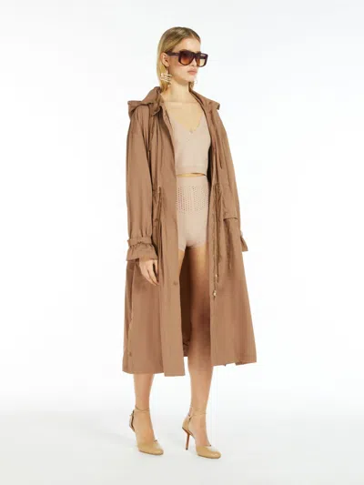 Max Mara Viscose Yarn Culottes In Brown