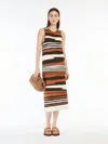 Max Mara Viscose Yarn Dress In White
