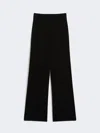 Max Mara Marzia Trousers In Viscose Yarn By In Black