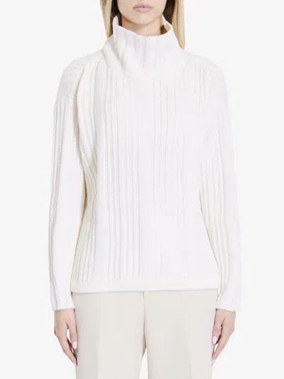 Max Mara Vitalba Sweater In White