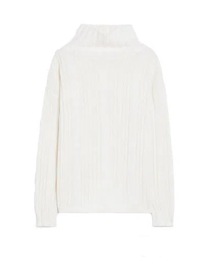 MAX MARA MAX MARA VITALBA WOOL AND CASHMERE POLO-NECK JUMPER