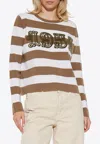 Max Mara Viterbo Virgin Wool Hazelnut Sweater In Brown