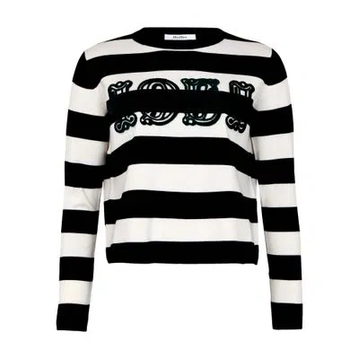 Max Mara Viterbo Sweatshirt In Black