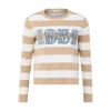 Max Mara Sleeveless Crew Neck Top With Embroidered Detail