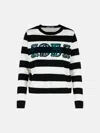 Max Mara 'viterbo' Two-tone Virgin Wool Sweater
