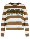 Max Mara 'viterbo' Virgin Wool Hazelnut Sweater Women