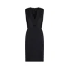 Max Mara Pianoforte Vittor Midi Dress In Black