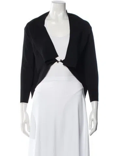 Pre-owned Max Mara V-neck Sweater In Black