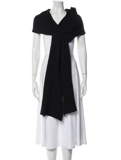 Pre-owned Max Mara V-neck Sweater In Black