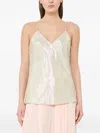 Max Mara Camisole Top In White