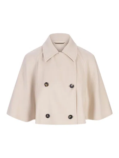 MAX MARA VOLUME WOOL AND CASHMERE CAPE