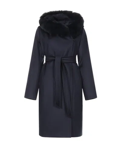 Max Mara Waist Coat In Black