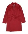 Max Mara Waist Coat In Red