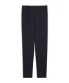 Max Mara Waistband Loop Casual Pants In Black
