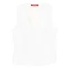 Max Mara Studio Waistcoats In White