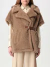 Max Mara Waistcoat Woman Brown