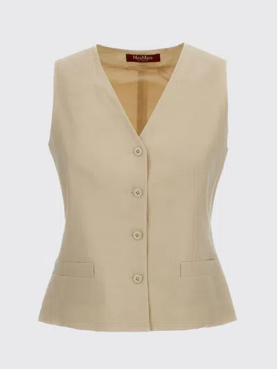 Max Mara Waistcoat Woman  Studio In Black