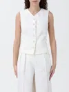 Max Mara Waistcoat Woman White