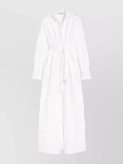 MAX MARA WAISTLINE HIGHLIGHT BELTED SHIRT DRESS