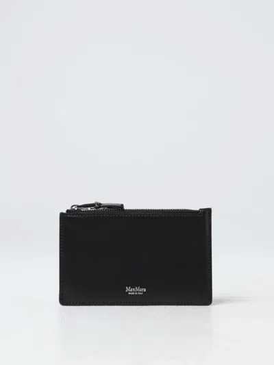 Max Mara Wallet  Woman Color Black In 黑色