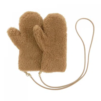 Pre-owned Max Mara Warm Gloves () In Brown