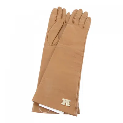 Pre-owned Max Mara Warm Gloves () In Brown